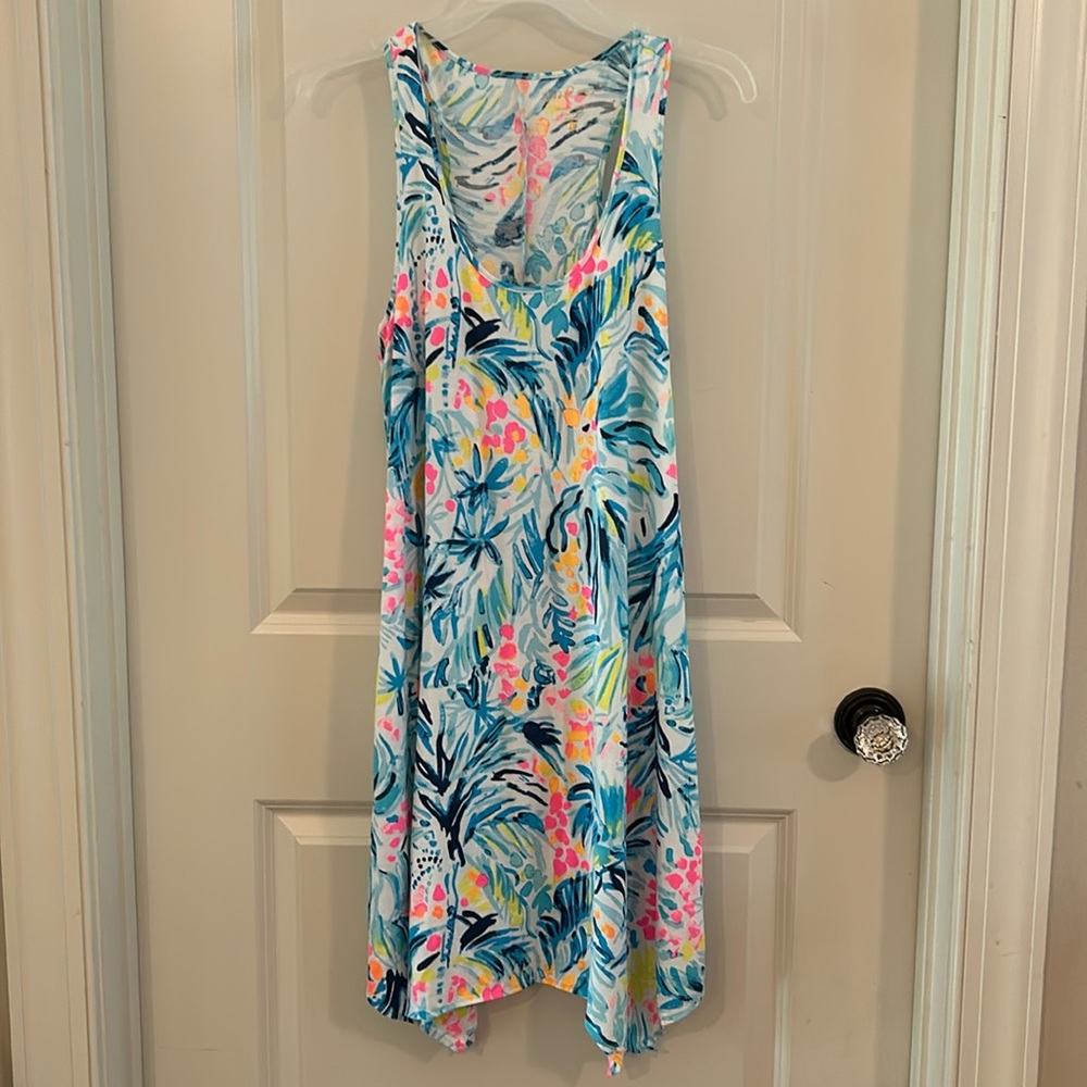 LILLY PULITZER Tippy Toppy Trapeze Dress, size S